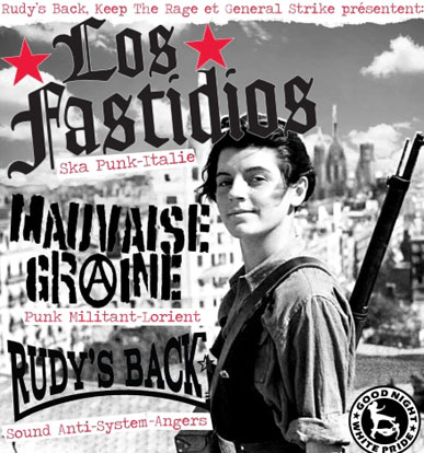Los Fastidios / Mauvaise Graine / Rudy’s Back
